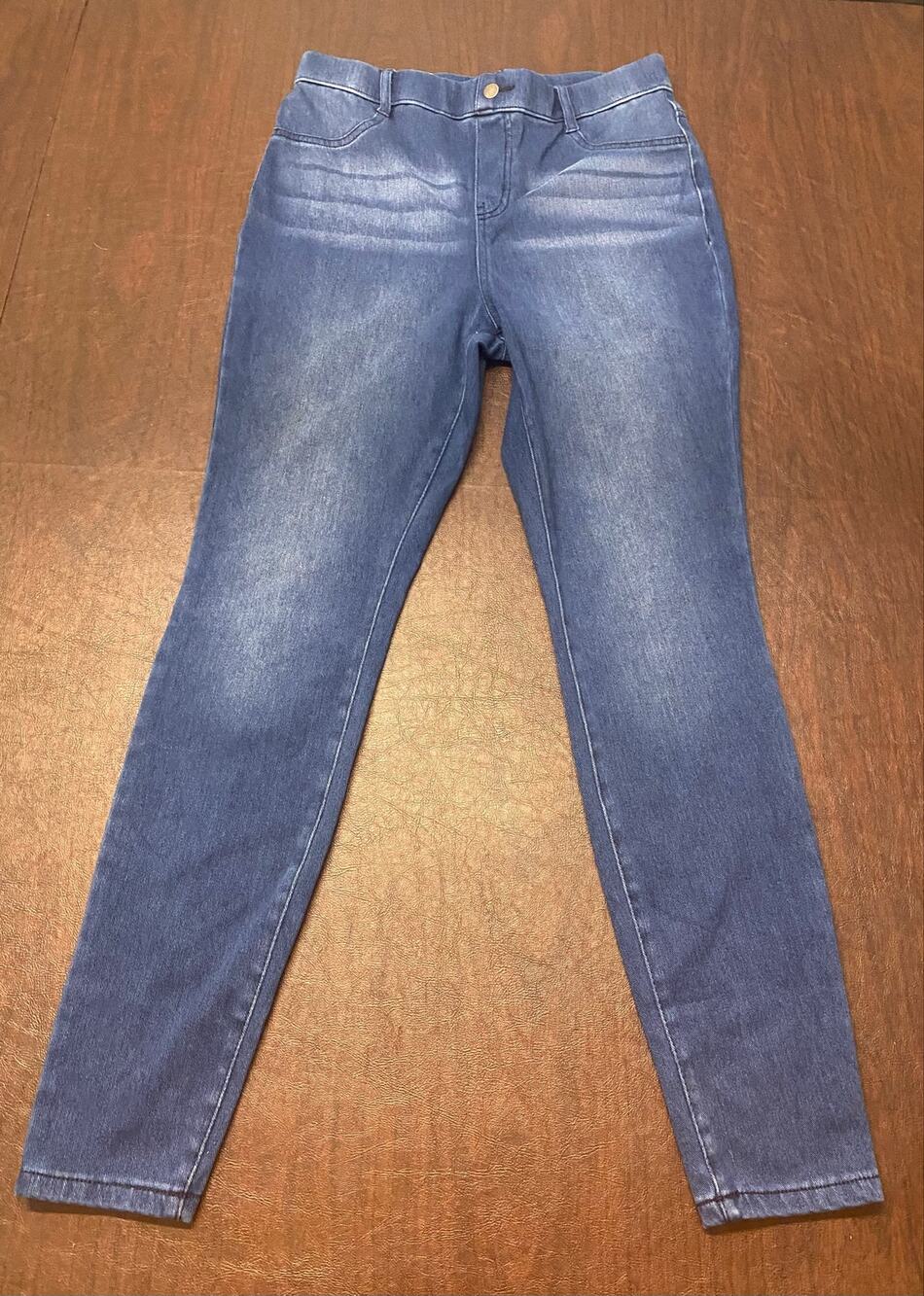 NWT Time and Tru High Rise Skinny Jeggings Medium Wash M 8–10 Fall Boot Jeans